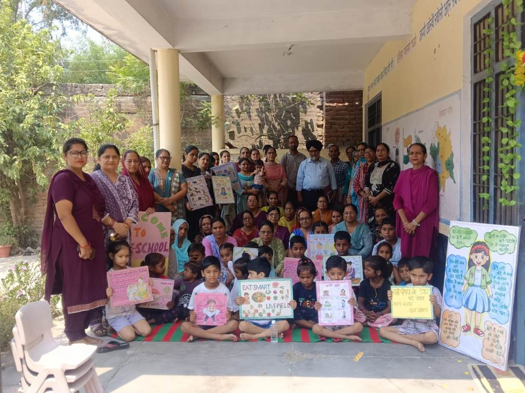 Young Childrens Talents Blossom Through Play Summer School Readiness Fair Held at Kotla Khurd